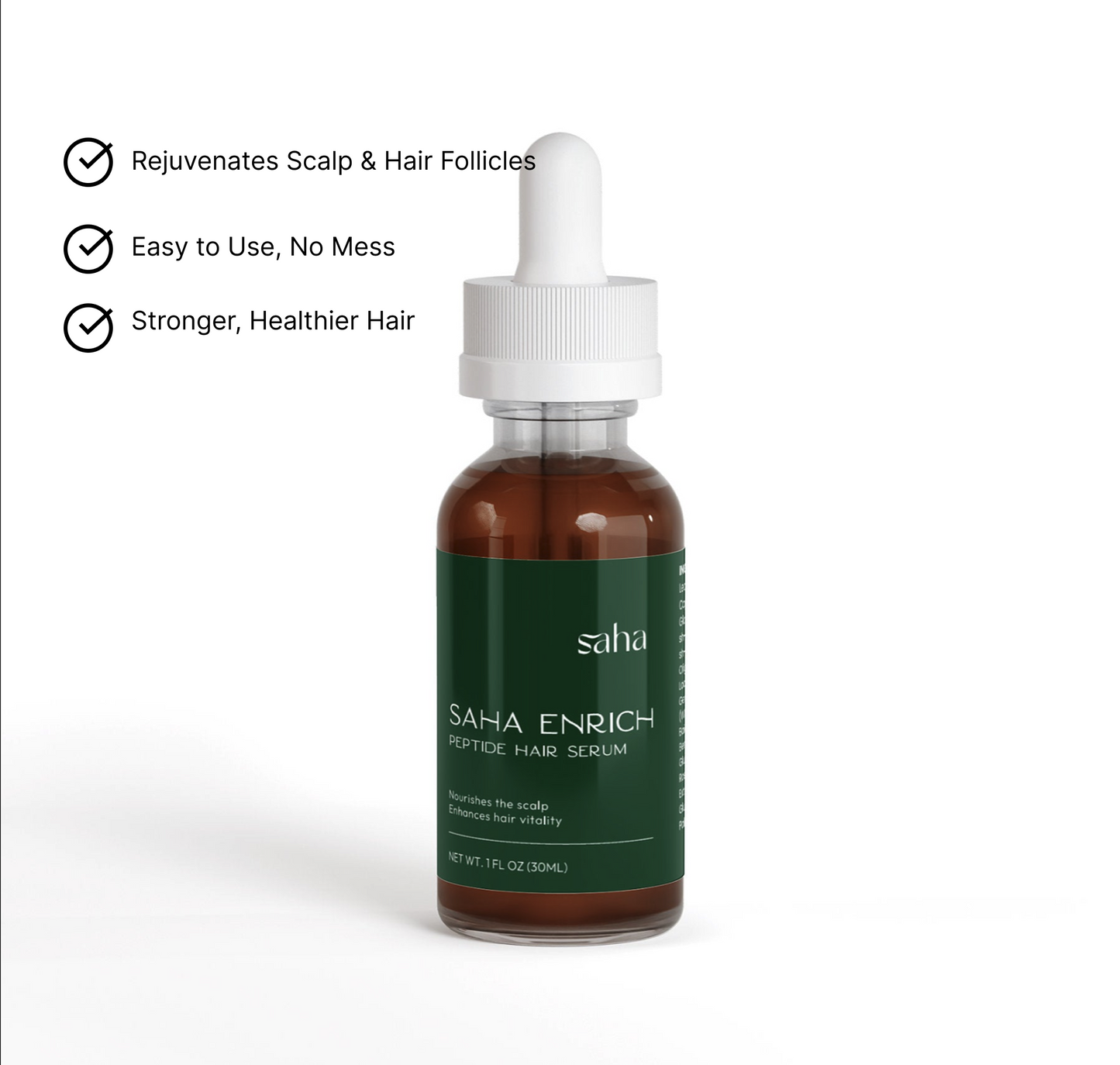 Saha Enrich Peptide Hair Serum
